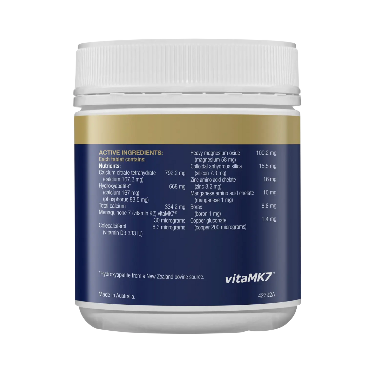 Bioceuticals AdvaCal® Forte 健骨配方 (180 Tablets)