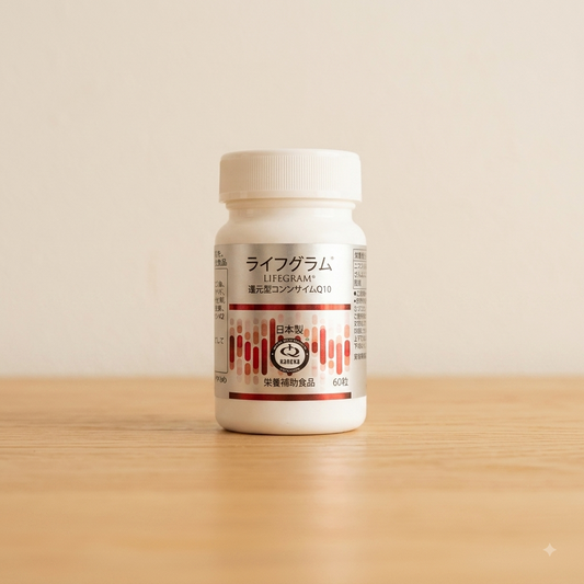 Lifegram 還原型輔酶Q10護心膠囊 — Ubiquinol CoQ10 Heart & Energy Capsules